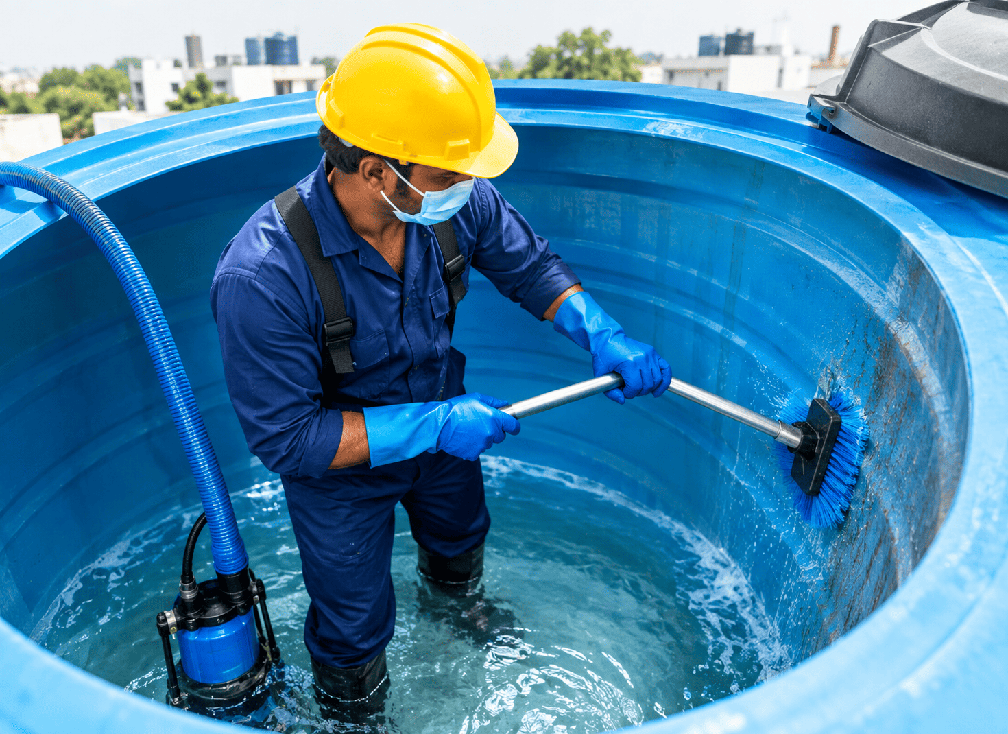 About RK Water Tank Cleaners
