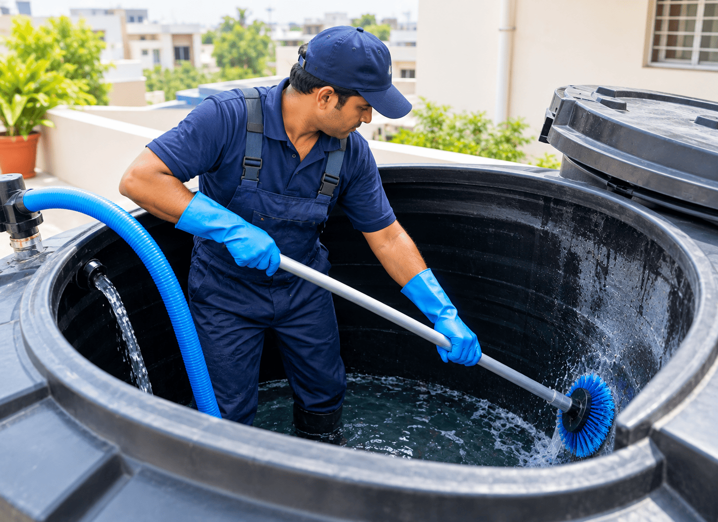 About RK Water Tank Cleaners